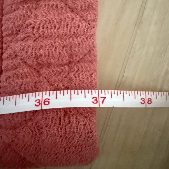 MADEWELL Quilted Lounge Pants 'Rose Dust' Drawstring Elastic Waist XL - Picture 12 of 12